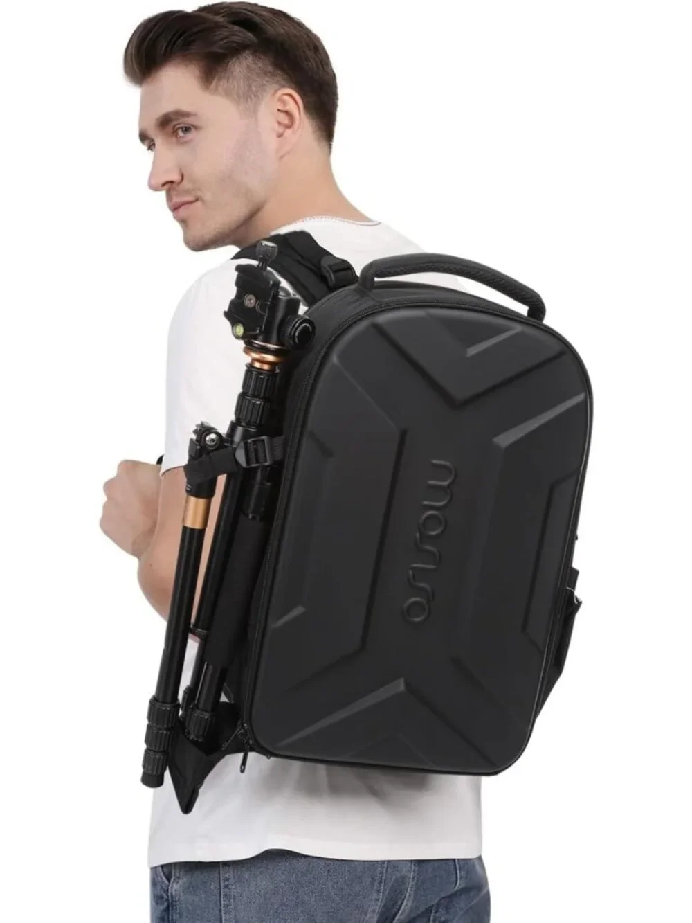 Waterproof DSLR Camera Backpack with Tripod Holder & Laptop Compartment